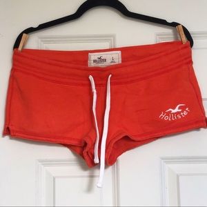 Orange Hollister Shorts
